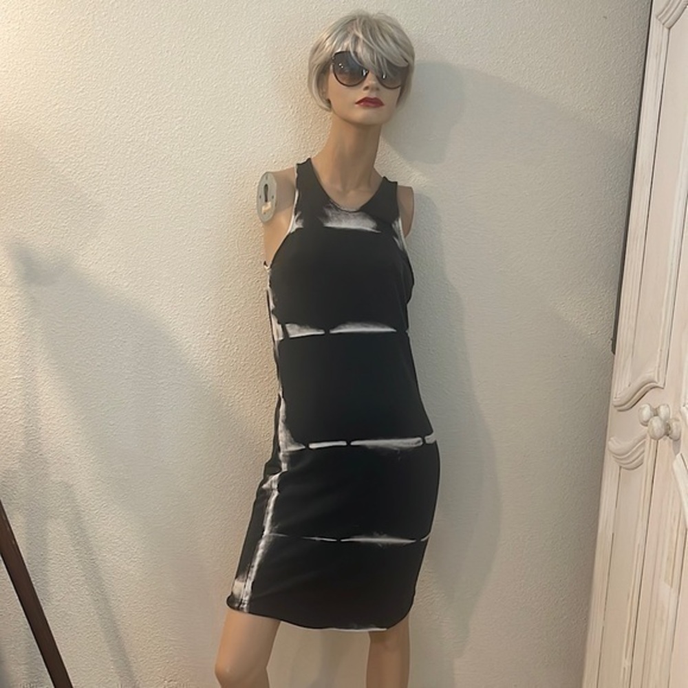 Monrow tie dye Dress body-con size s art to wear